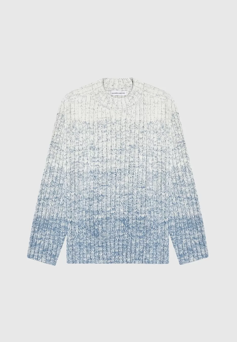 Manière De Voir Ombre Chunky Knit Jumper - Off>Man Knitwear