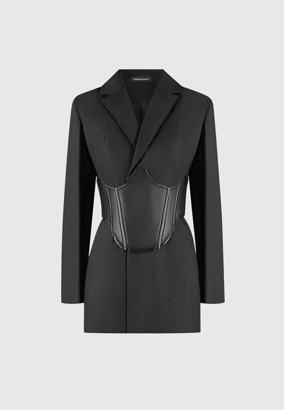 Manière De Voir Tailored Blazer Dress With Reversible Corset>Woman Dresses