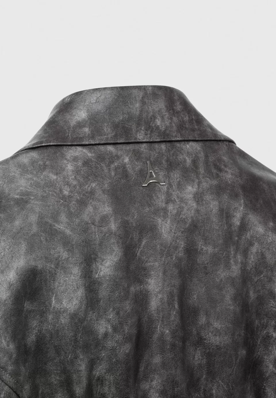 Manière De Voir Vintage Double Breasted Vegan Leather Blazer Dress>Woman Dresses
